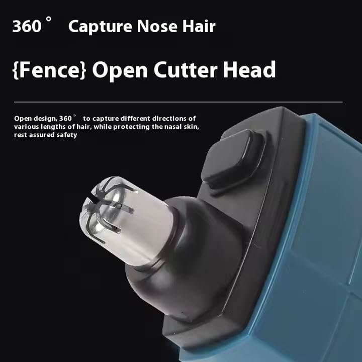 HAIYUN Rechargeable Nose & Ear Hair Trimmer for Men – Waterproof, Lightweight & Long Runtime Grooming Trimmer