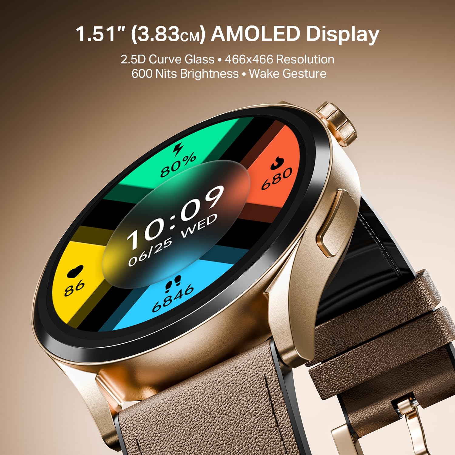 Boat Chrome Horizon HRV Smartwatch
